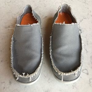 Men's Crocs, Santa Cruz Slip-On, grey Sz 11